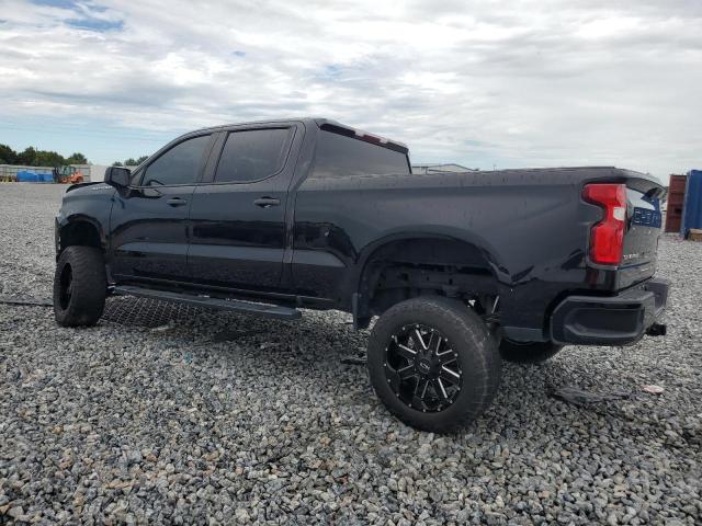 CHEVROLET SILVERADO 2021 black  Gasoline 1GCUYBEF6MZ349748 photo #3