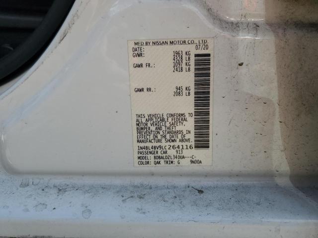 2020 NISSAN ALTIMA S - 1N4BL4BV9LC264116
