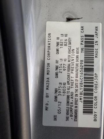 2012 MAZDA 3 I - JM1BL1V84C1656298