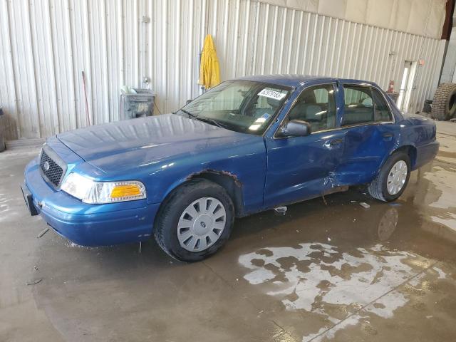FORD CROWN VICT 2009 blue  flexible fuel 2FAHP71V39X145619 photo #1