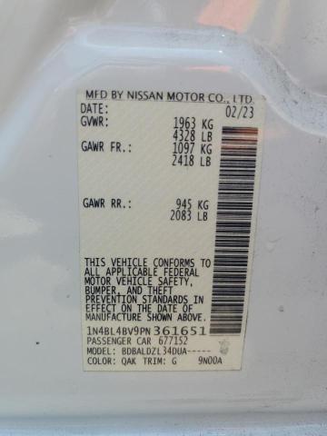 2023 NISSAN ALTIMA S - 1N4BL4BV9PN361651
