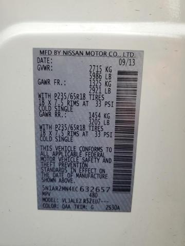 2014 NISSAN PATHFINDER - 5N1AR2MN4EC632657