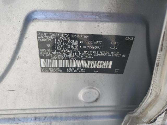2018 TOYOTA RAV4 LE - JTMZFREV2JJ182102