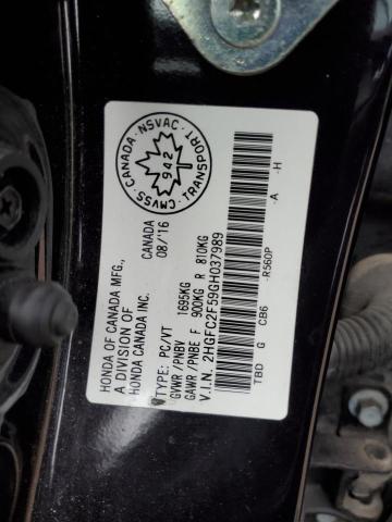 2016 HONDA CIVIC LX - 2HGFC2F59GH037989