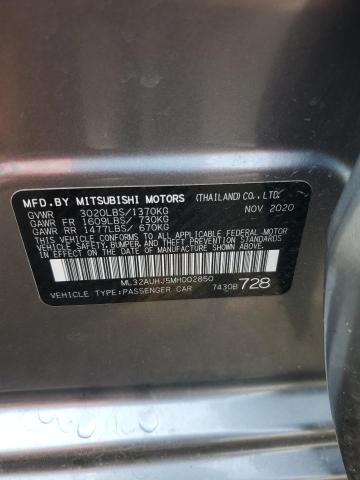 2021 MITSUBISHI MIRAGE ES ML32AUHJ5MH002850