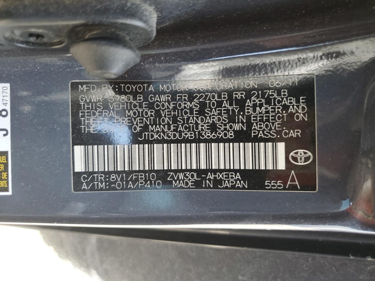 Toyota Prius 2011