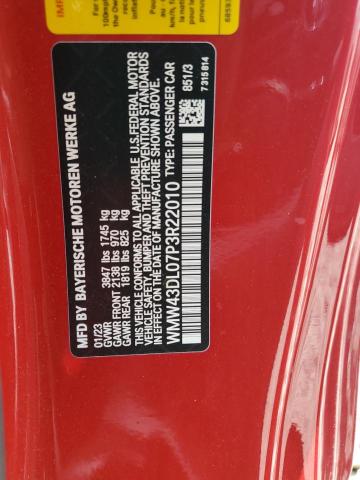 2023 MINI COOPER S WMW43DL07P3R22010