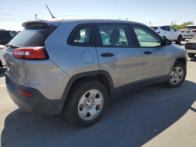 JEEP CHEROKEE S 2015 silver  gas 1C4PJLAB6FW536373 photo #4
