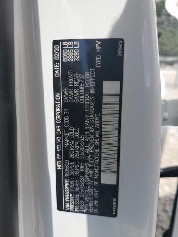 2020 VOLVO XC90 T6 MO YV4A22PK6L1606609