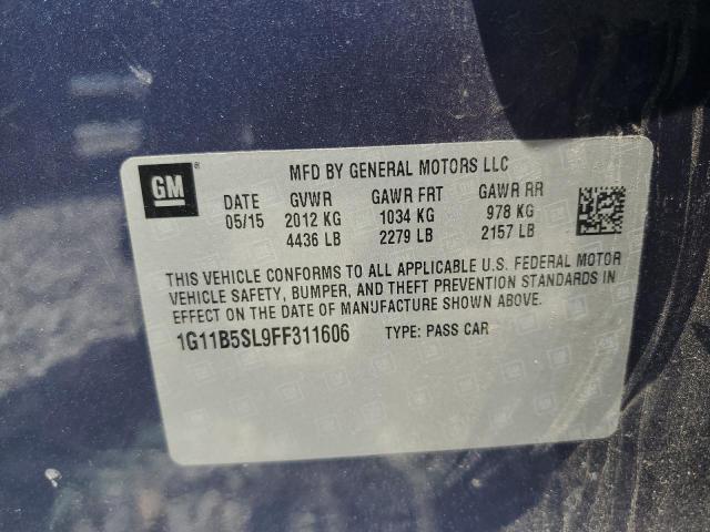 2015 CHEVROLET MALIBU LS - 1G11B5SL9FF311606