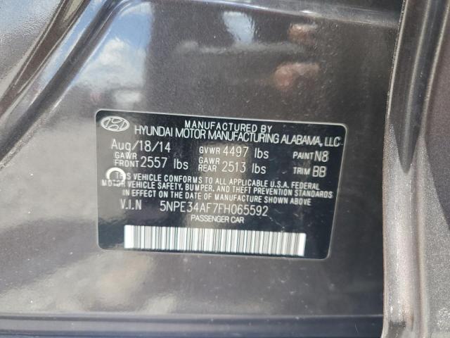 2015 HYUNDAI SONATA SPO 5NPE34AF7FH065592