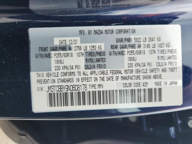 2022 MAZDA CX-9 SPORT JM3TCBBY9N0608178