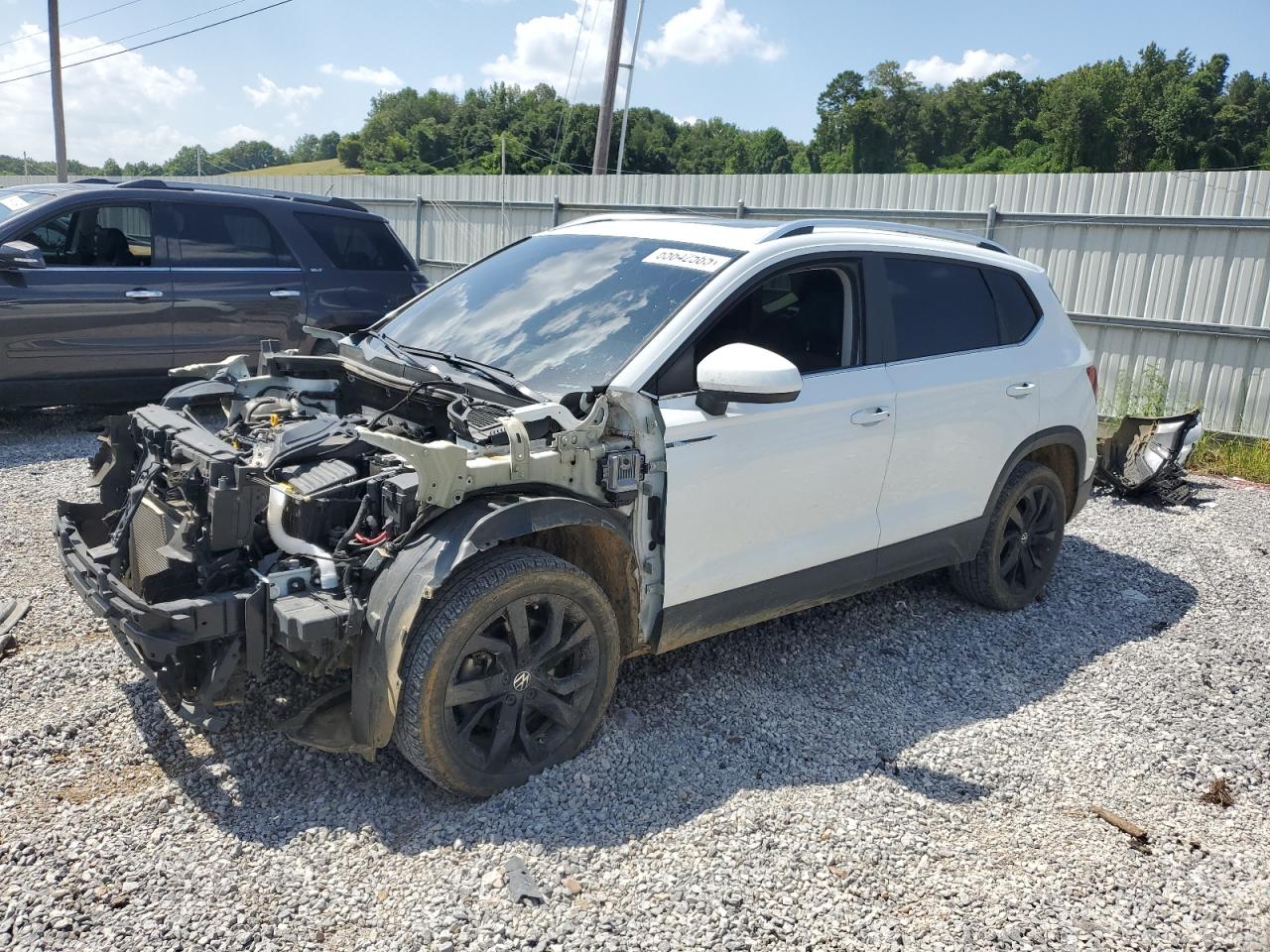 Lot #3239328497 2022 VOLKSWAGEN TAOS SE