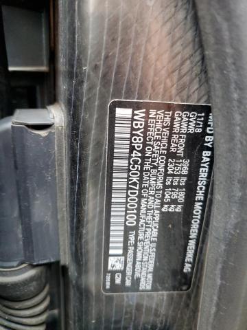 2019 BMW I3 REX WBY8P4C50K7D00100
