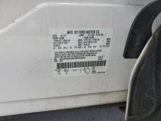 2017 FORD EDGE TITAN 2FMPK4K96HBB99086