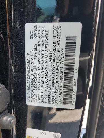 2021 HONDA PASSPORT S 5FNYF8H25MB023853