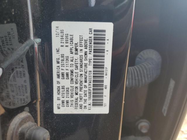2015 ACURA TLX TECH 19UUB3F57FA003708