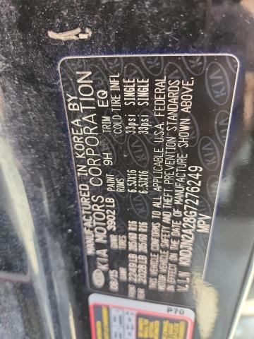 2016 KIA SOUL KNDJN2A28G7276249