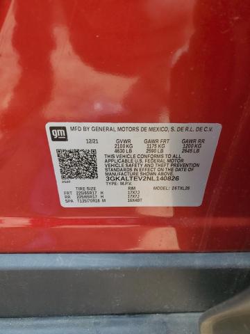 2022 GMC TERRAIN SL 3GKALTEV2NL140826