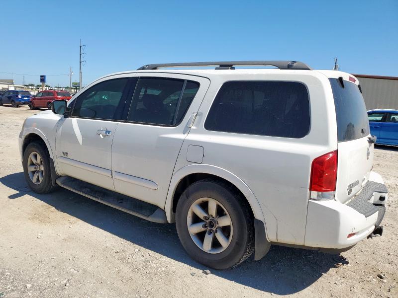 NISSAN ARMADA SE 2009 white  flexible fuel 5N1BA08D69N602085 photo #3