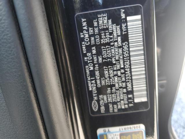 2016 HYUNDAI TUCSON LIM KM8J33A49GU195965