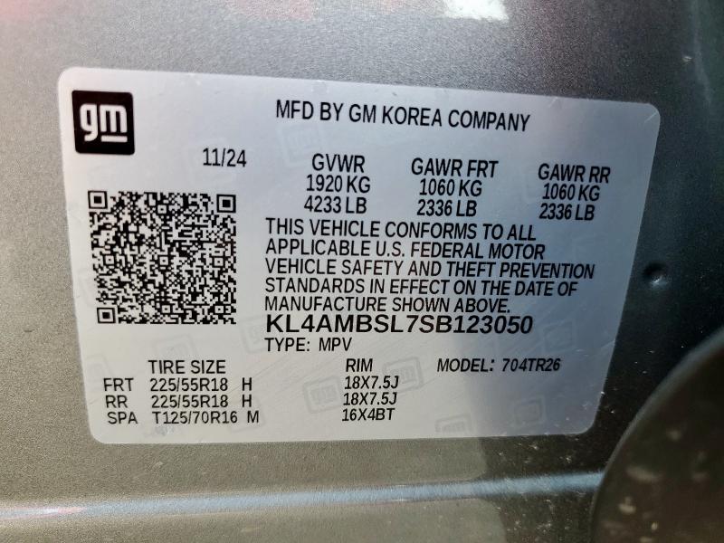 2025 BUICK ENCORE GX PREFERRED KL4AMBSL7SB123050
