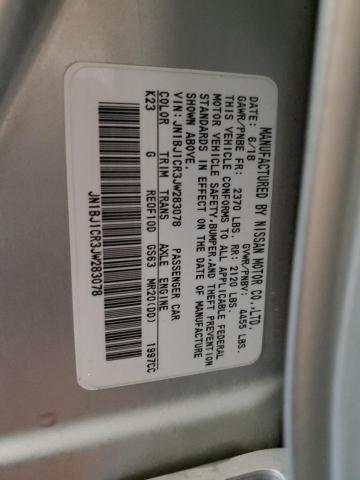 2018 NISSAN ROGUE SPT JN1BJ1CR3JW283078