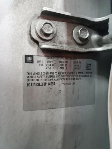 2015 CHEVROLET IMPALA LT - 1G1115SL0FU114094