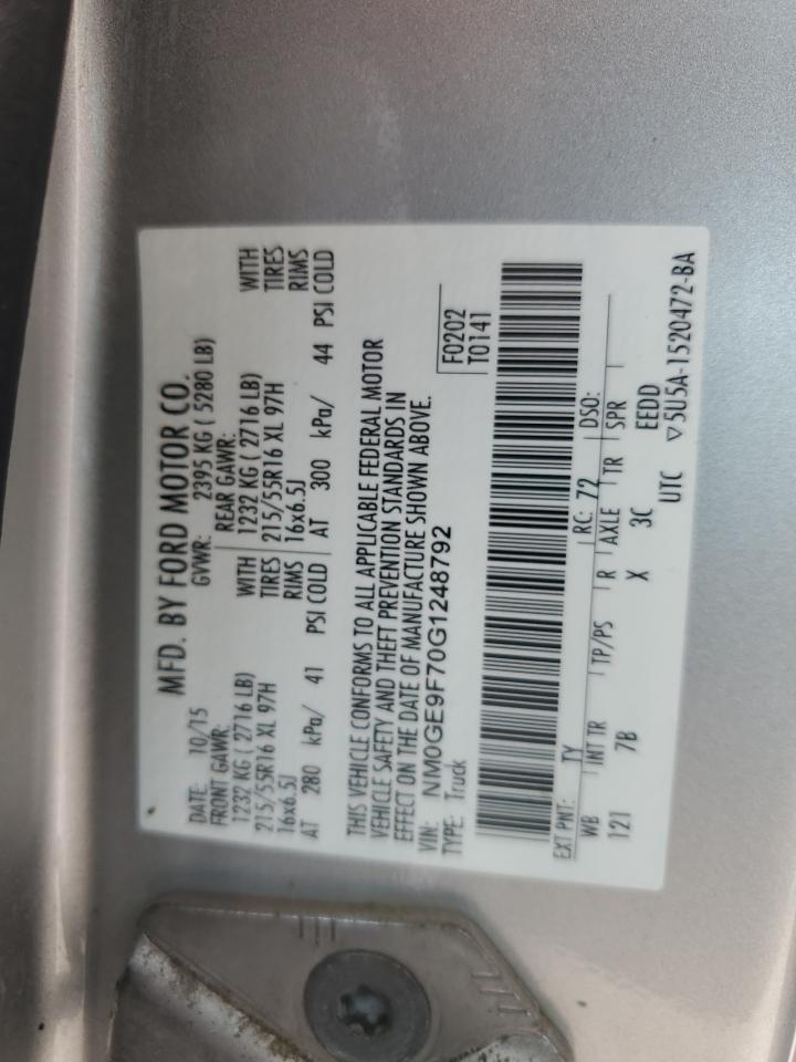 FORD TRANSIT CONNECT XLT