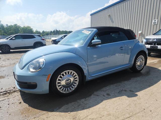 VOLKSWAGEN BEETLE 2013 blue  gas 3VW5P7AT4DM830497 photo #1