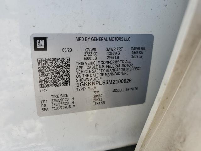 2021 GMC ACADIA DEN 1GKKNPLS3MZ100826