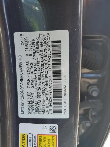 2018 HONDA ACCORD TOU - 1HGCV1F97JA155815