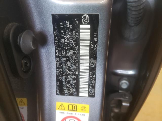 2017 LEXUS ES 350 58ABK1GG1HU071096