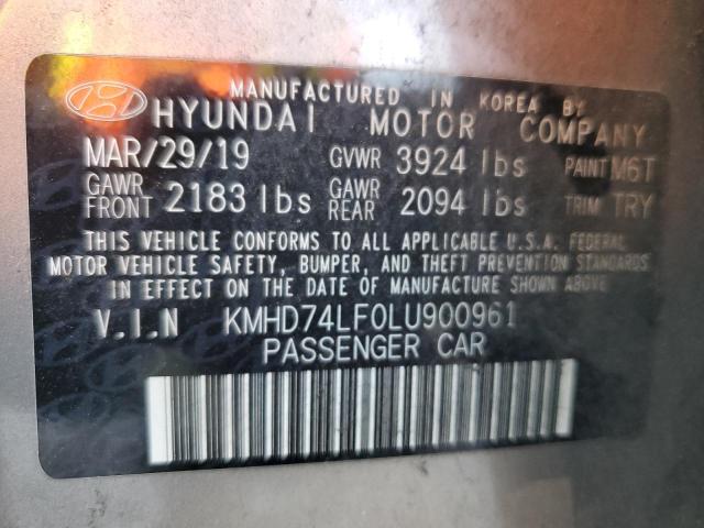 2020 HYUNDAI ELANTRA SE - KMHD74LF0LU900961