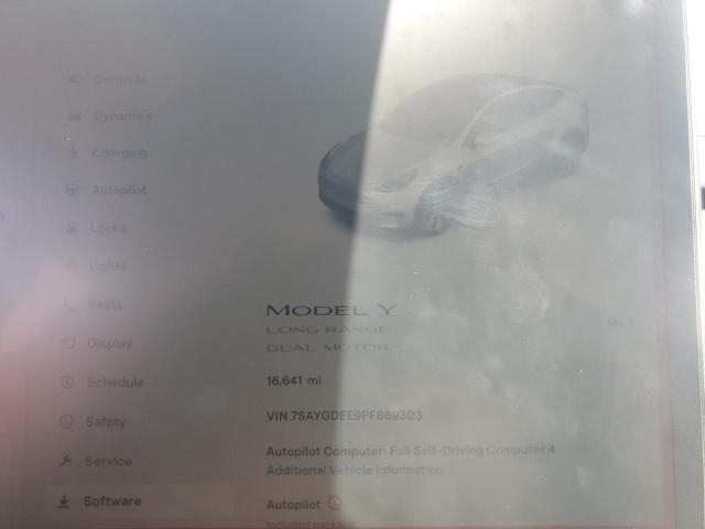 2023 TESLA MODEL Y 7SAYGDEE9PF869303