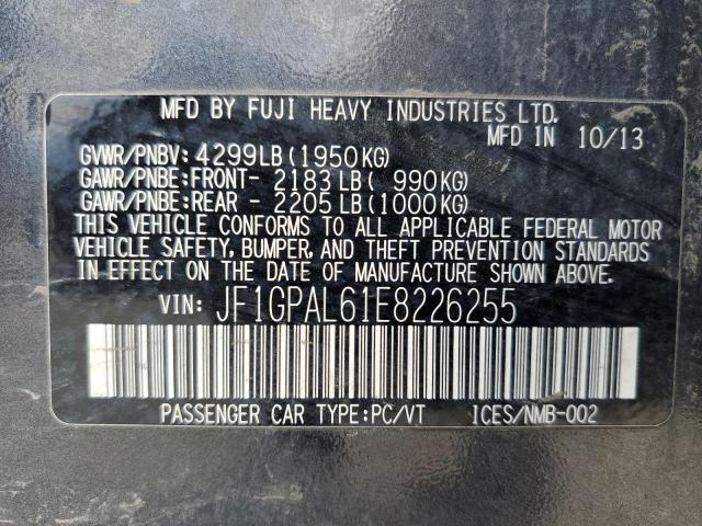 2014 SUBARU IMPREZA SP - JF1GPAL61E8226255