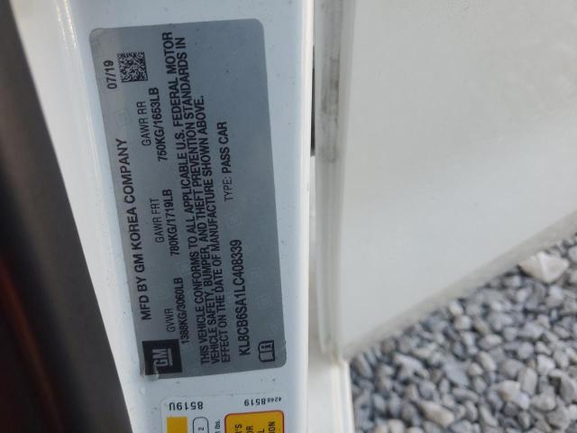2020 CHEVROLET SPARK LS - KL8CB6SA1LC408339