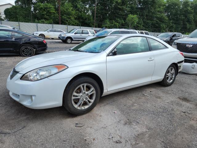 TOYOTA CAMRY SOLA 2006 white  gas 4T1CE38P86U750759 photo #1