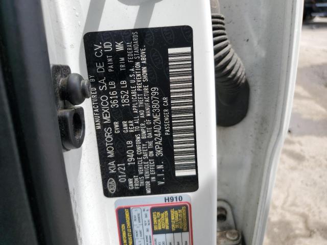 2021 KIA RIO LX 3KPA24AD2ME380799