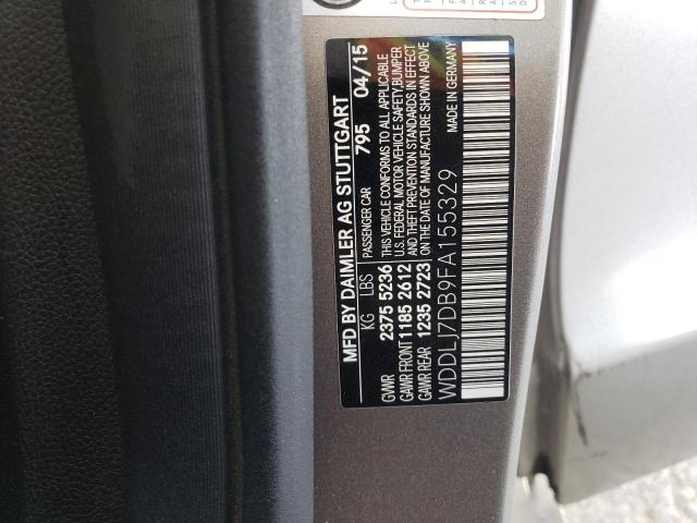 2015 MERCEDES-BENZ CLS 550 WDDLJ7DB9FA155329