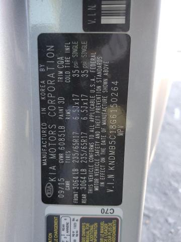 2016 KIA SEDONA LX - KNDMB5C18G6150264