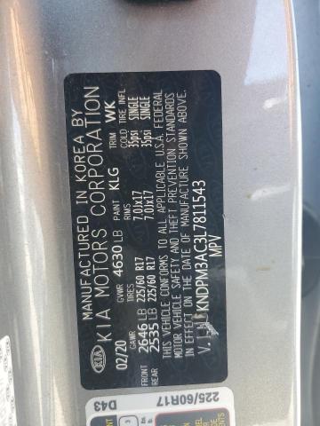 2020 KIA SPORTAGE L - KNDPM3AC3L7811543