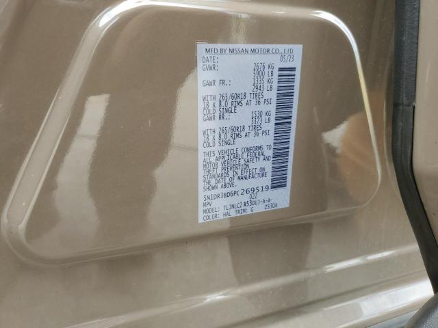 2023 NISSAN PATHFINDER - 5N1DR3BD6PC269519