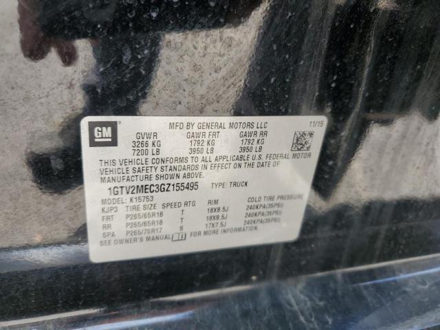 2016 GMC SIERRA K15 - 1GTV2MEC3GZ155495