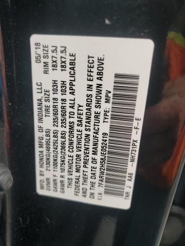2018 HONDA CR-V EX - 7FARW2H58JE052419