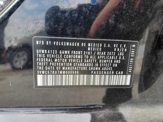 2021 VOLKSWAGEN JETTA S 3VWC57BU7MM000598