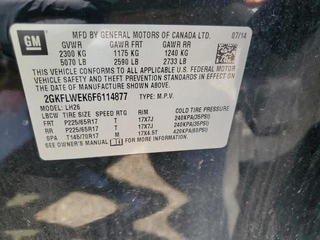 2015 GMC TERRAIN SL 2GKFLWEK6F6114877