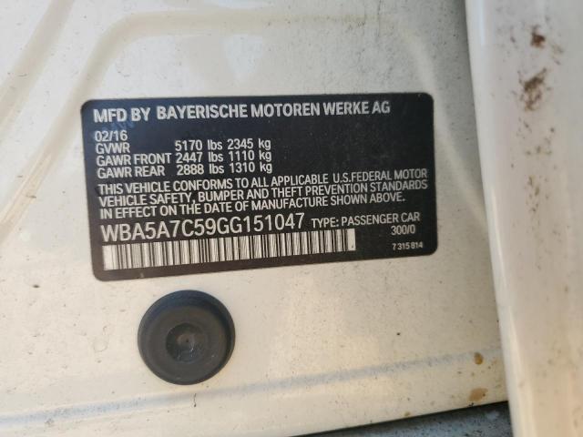 2016 BMW 528 XI WBA5A7C59GG151047