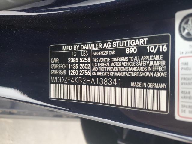 2017 MERCEDES-BENZ E 300 4MAT WDDZF4KB2HA138341