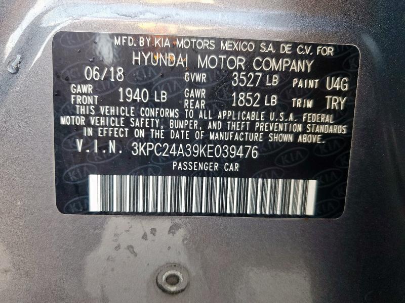 2019 HYUNDAI ACCENT SE - 3KPC24A39KE039476